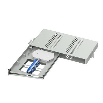 24 포트 LC UPC 스윙 타입 광섬유 패치 패널