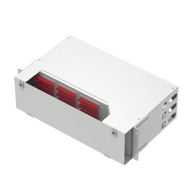 ODN 네트워크 19 인치 스윙 패치 패널 UPC 96 코어형 FTTX용 광섬유 장비