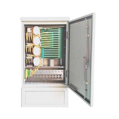 10 높은 용량 통신 네트워크에 대한 144 코어 FTTH 야외 섬유 유통 캐비닛