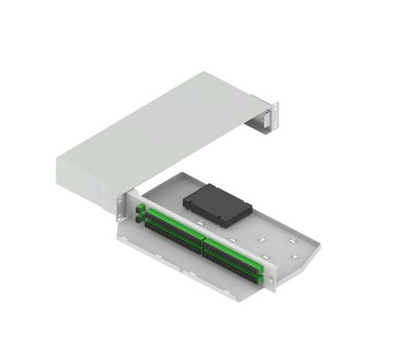 19인치 광섬유 스플리터 패치 패널 하위 ODF 스윙 타입 APC SC 광섬유 ODN FTTX-