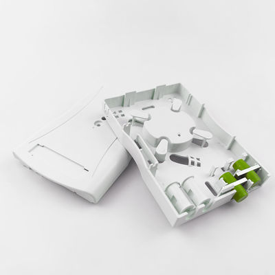 2 코어 FC/APC 플라스틱 광섬유 안면판 소켓 패널 실내 유선 LAN 네트워크