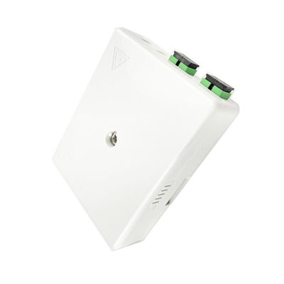 SC APC 플라스틱 광섬유 전면판 소켓 패널 2 코어 실내 및 FTTH 네트워크