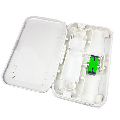 1 코어 SC APC 플라스틱 광섬유 전면판 소켓 패널 실내 FTTH 네트워크 설정