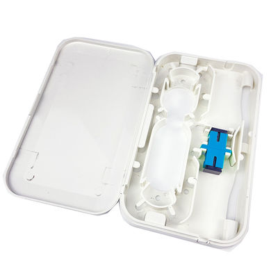 FTTH 네트워크 애플리케이션 백색 실내용 플라스틱 광섬유 표면판 소켓 패널