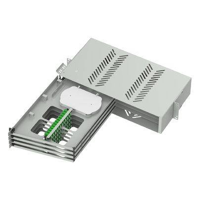 19인치 데이터 센터 광섬유 패치 패널 서브 ODF와 LC APC 스윙 타입 및 5