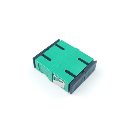 5 PBT Earless dustproof Duplex Coupler SC APC와 함께 광섬유 어댑터