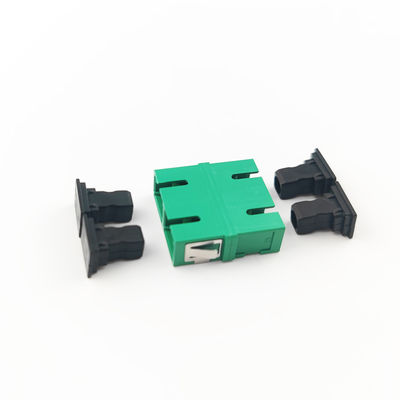 5 PBT Earless dustproof Duplex Coupler SC APC와 함께 광섬유 어댑터