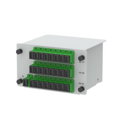 FTTX 광섬유 PLC 스플리터 삽입형 1x2 1x4 1x8 1x16 1x32 1x64 SC/UPC 5