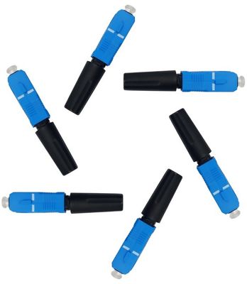 FTTH 심플렉스 필드 어셈블리 SC 광섬유 드롭 케이블 네트워크 빠른 커넥터