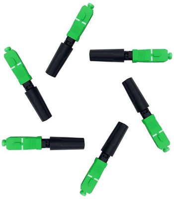 FTTH 심플렉스 필드 어셈블리 SC 광섬유 드롭 케이블 네트워크 빠른 커넥터