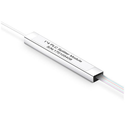 1310nm 1550nm 파장 PLC 네트워크 FTTX 사용자 정의 길이를 위한 광섬유 분할기