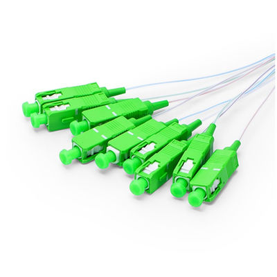 1310nm 1550nm 파장 PLC 네트워크 FTTX 사용자 정의 길이를 위한 광섬유 분할기