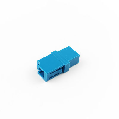 블루 심플렉스 LC UPC 광섬유 어댑터 커플러 FTTH 설치에 필수