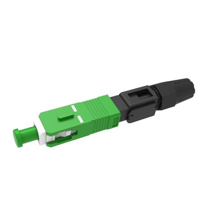 네트워크에서 FTTH 현장 조립을 위해 닦은 Simplex SC 광섬유 빠른 커넥터 UPC