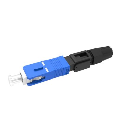 네트워크에서 FTTH 현장 조립을 위해 닦은 Simplex SC 광섬유 빠른 커넥터 UPC