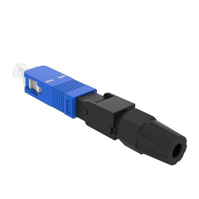 네트워크에서 FTTH 현장 조립을 위해 닦은 Simplex SC 광섬유 빠른 커넥터 UPC