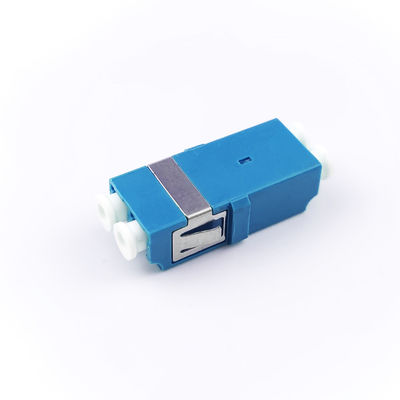 FTTH 듀플렉스 LC UPC 광섬유 어댑터 2 포트 커플러 PBT Earless 디자인 네트워크