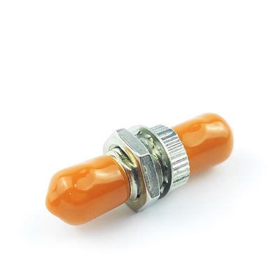 ST APC FTTH 진크 합금 플라스틱 소재용 원형 광섬유 결합기