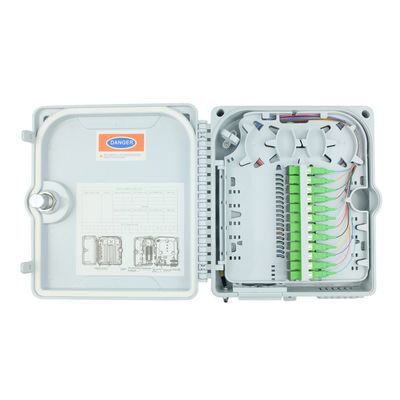 광섬유 유통 상자 접근 FTTH 야외 12 코어 종료 IP68 통신 전력