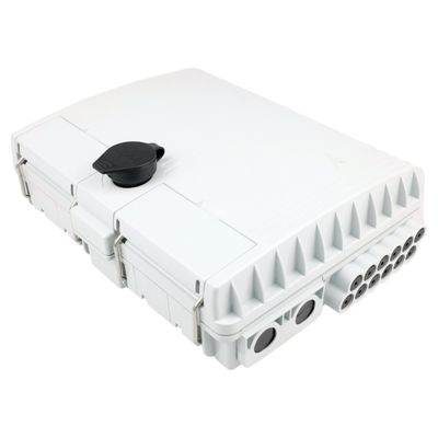 12 코어 광섬유 배포 상자 야외 FTTH 네트워크 SC 커넥터 포함