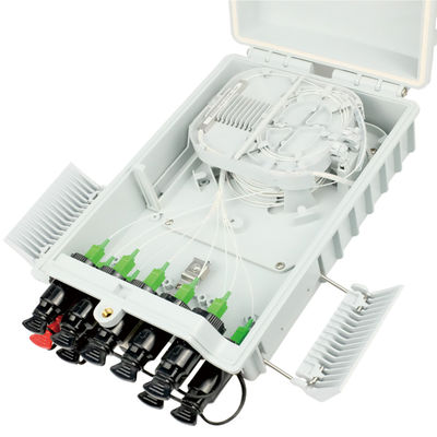 PC ABS 광섬유 배포 상자 야외 FTTH 8 코어 광섬유 스플리터