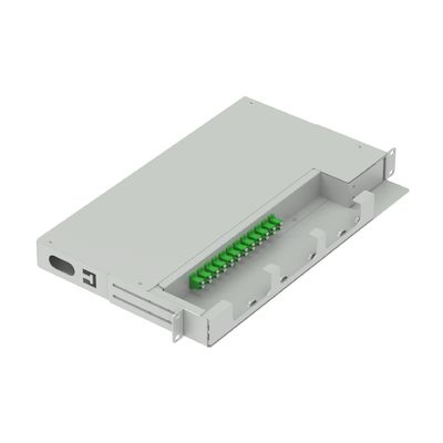 FTTX 19 인치 스윙 패치 패널 LC APC 타입 12 코어 광섬유 장비 5