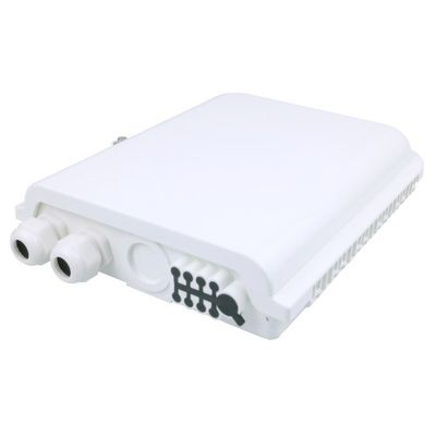벽 / 폴 마운트 8 코어 외부 FTTH 광 터미널 섬유 배포 상자 3 시간