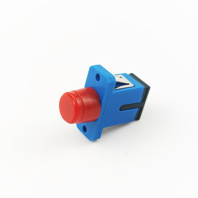 FTTH 하이브리드 광섬유 어댑터 Zirconia Sleeve 및 SC FC 커넥터와 결합기