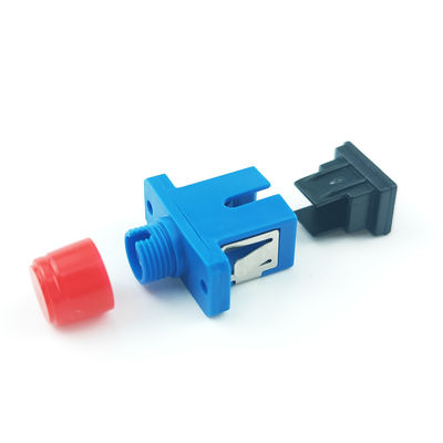 FTTH 하이브리드 광섬유 어댑터 Zirconia Sleeve 및 SC FC 커넥터와 결합기