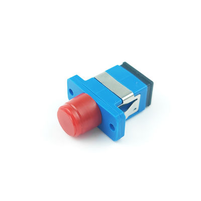 FTTH 하이브리드 광섬유 어댑터 Zirconia Sleeve 및 SC FC 커넥터와 결합기