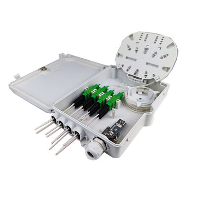 네트워크 FTTH IP65 야외 8 코어에 대한 월 폴 마운트 광섬유 유통 상자