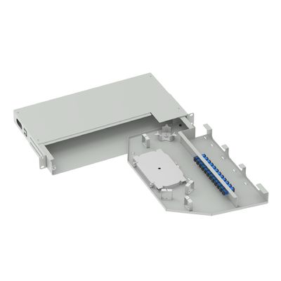 ODN 네트워크 19 인치 스윙 패치 패널 12 코어 SC UPC 타입 5의 광섬유 장비