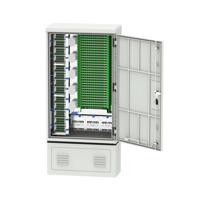SMC 셸 IP65 FSP FDC 03 야외 광학 크로스 커넥트 스플리터 스플라이싱 트레이 캐비닛