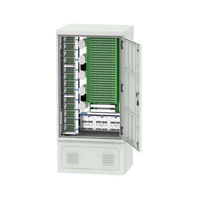 SMC 셸 IP65 FSP FDC 03 야외 광학 크로스 커넥트 스플리터 스플라이싱 트레이 캐비닛