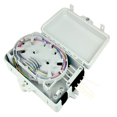 FTTH 네트워크 액세스 외부 IP65 4 코어 광섬유 종료/분배 박스 액세스