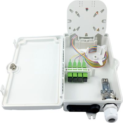 FTTH IP65 외관 4 코어 광섬유 종료 상자