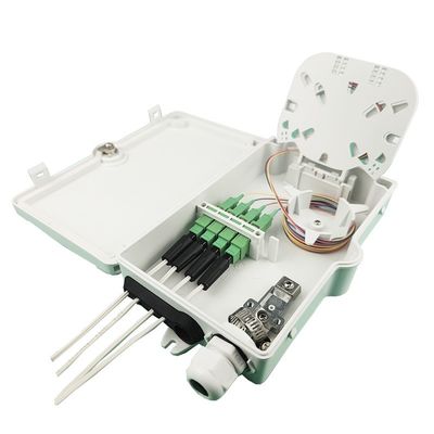 FTTH IP65 외관 4 코어 광섬유 종료 상자
