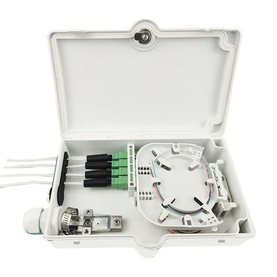 FTTH IP65 외관 4 코어 광섬유 종료 상자