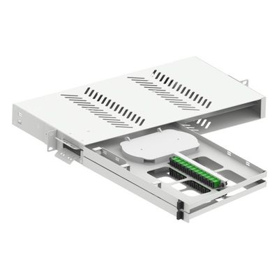19 인치 광섬유 패치 패널 서브 ODF SC LC 커넥터와 냉 laminated 강철