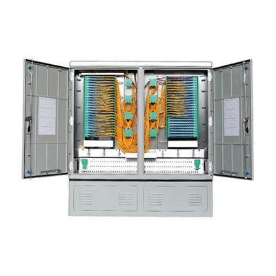 유선 LAN 네트워크 FDC 576A IP65 FTTH SMC 야외 섬유 유통 캐비닛 10