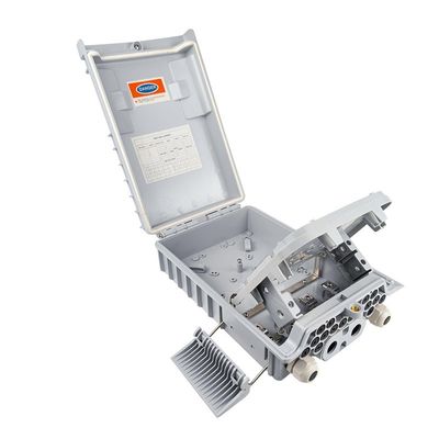 PC ABS 물질 16 코어 FTTH 접근 벽 기둥 장착