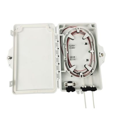 네트워크 유통 액세스 외부 FTTH IP65 광섬유 종료 상자 2 코어 PC ABS