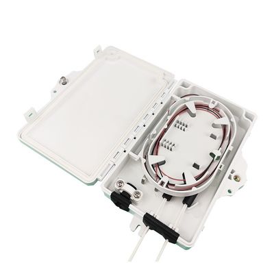 네트워크 유통 액세스 외부 FTTH IP65 광섬유 종료 상자 2 코어 PC ABS