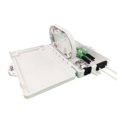 네트워크 유통 액세스 외부 FTTH IP65 광섬유 종료 상자 2 코어 PC ABS