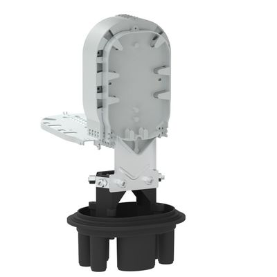 3- 네트워크 FTTH 네트워크에 대한 블랙 288 코어 광섬유 스플라이스 클로저 케이블 합동 상자
