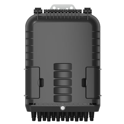 PC ABS 16 코어 FTTH 광섬유 터미널 박스 야외에 벽 및 기둥 장착