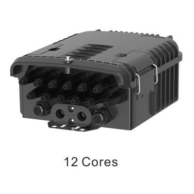 PC ABS 16 코어 FTTH 광섬유 터미널 박스 야외에 벽 및 기둥 장착