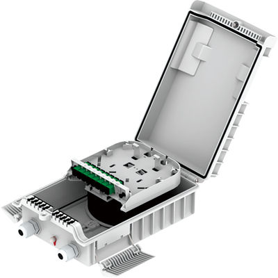 -Made FTTH IP68 8 코어 SC 커넥터 274x175x86와 광섬유 유통 상자