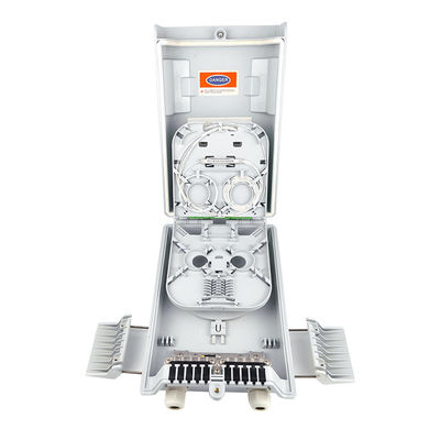 -Made FTTH IP68 8 코어 SC 커넥터 274x175x86와 광섬유 유통 상자