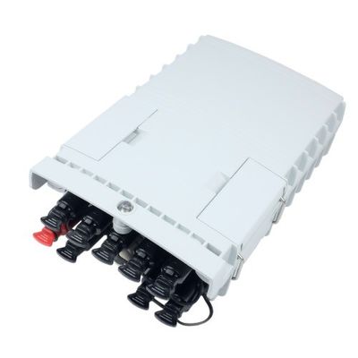 사전 연결 된 섬유 배포 외부 FTTH 16 코어 스플리터 광 터미널 박스